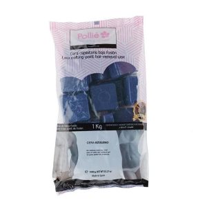 Cera caliente Pollié baja fusión azul premium 1000g
