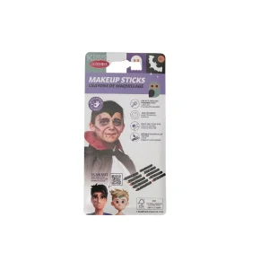 Maquillaje especial Halloween 10 mini ceras grasas ideales para uso en niños