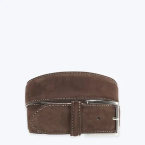 CINTURÓN DE ANTE MARRÓN ANDERSON'S