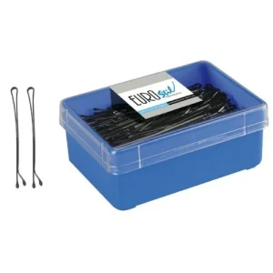 Horquillas Clips Eurostil con bola 60mm caja 200 unidades