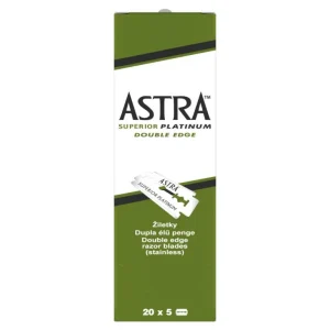 Cuchilla Afeitar Astra doble hoja platino caja 100 hojas