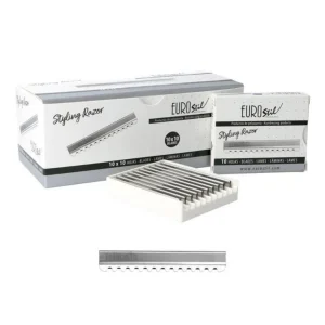 Cuchilla de rebajar styling razor Eurostil 10 unidades