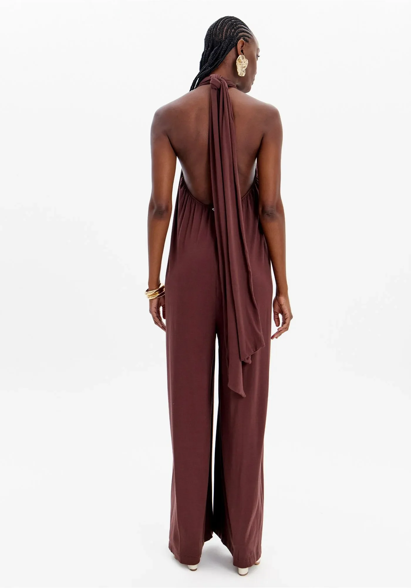 MONO LARGO DE UN SOLO HOMBRO CON ANILLA - Imagen 4