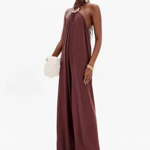 MONO LARGO DE UN SOLO HOMBRO CON ANILLA