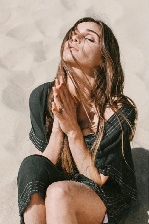 Maxi Kaftan ELA Black - Imagen 4