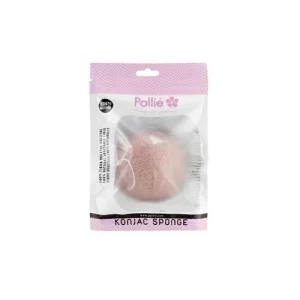 Esponja Konjac 100% fibras vegetales rosa natural