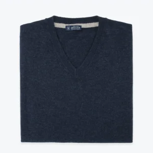 JERSEY NAVY DE LANA DE PICO BREUER