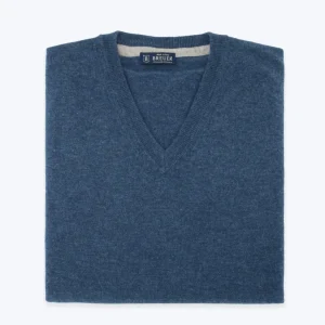 JERSEY DE PICO AZUL MEDIO BREUER