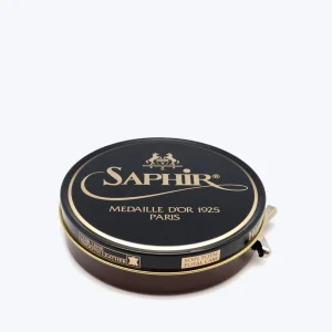 LATA CERA MARRÓN MEDIO SAPHIR 100ML
