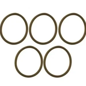 Goma Coletero de silicona marrón 5 unidades