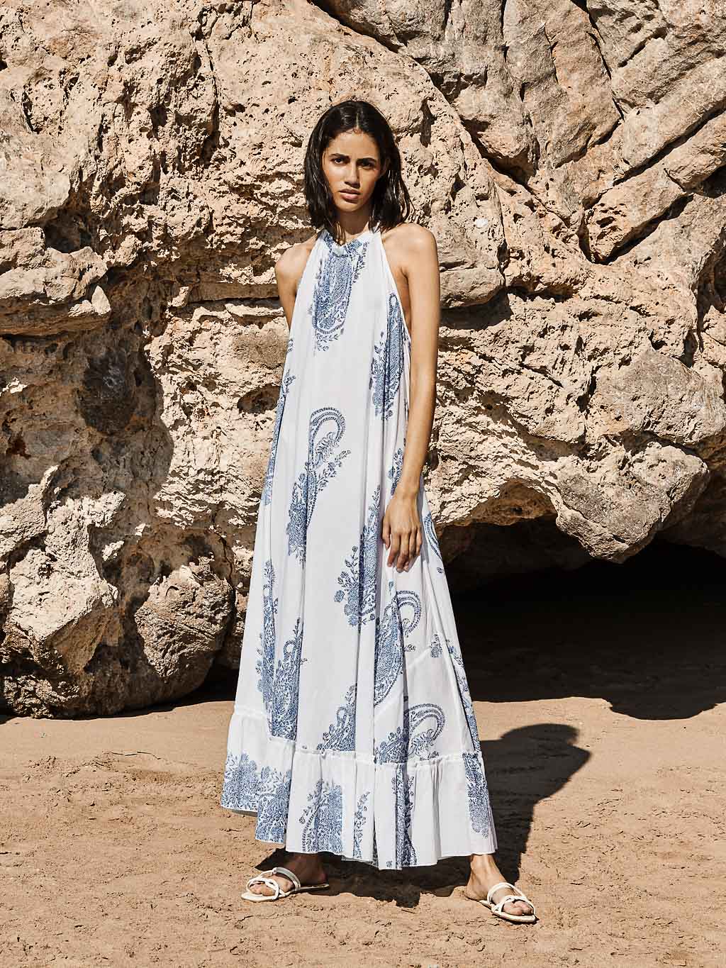 VESTIDO HALTER PAISLEY - Imagen 3