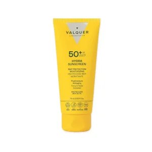 Crema Facial Hydra Sunscreen SPF 50+ Protección 360º Hidratante y Antiedad – Valquer (75 ml)