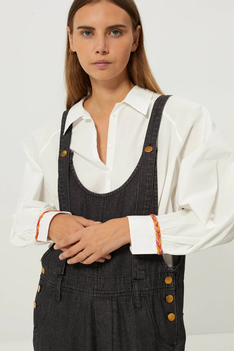 MONO LAVINA BLACK DENIM - Imagen 4