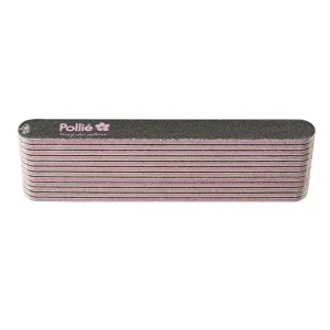 Limas negras rectas 80/80 acolchada pack 12 unidades