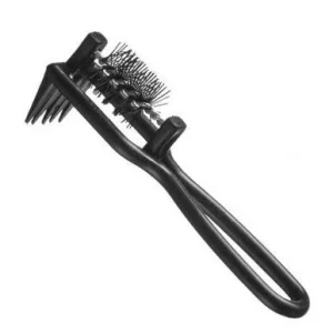 Limpia peines y cepillos Eurostil color negro