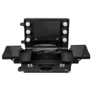 Maletín Tocador de maquillaje con patas y luces