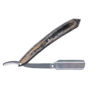 Navaja de Afeitar Bifull con mango madera negro