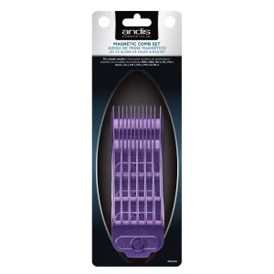 Pack 5 peines Andis Magnéticos Nano Silver