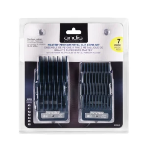 Pack 7 peines metálicos Andis Premium Master