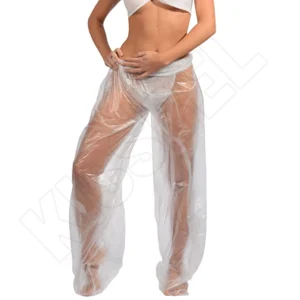 Pantalón protector de polietileno para tratamientos corporales 25 unidades