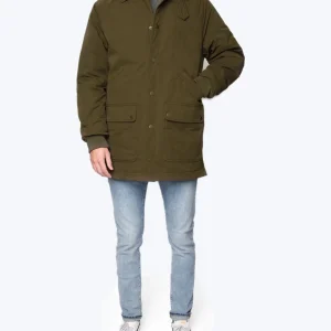 PARKA DE ALGODÓN VERDE CAMPLIN