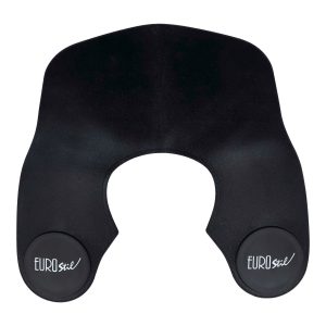 Peinador de silicona con pesos negro 40 x 40 cm