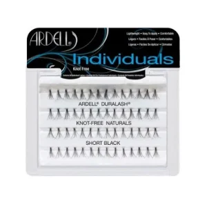 Pestañas agrupadas Ardell naturales cortas negras