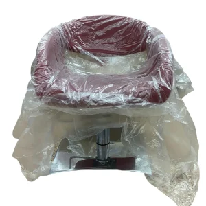 Protector plástico transparente para tocadores y lavacabezas bolsa 40 unidades