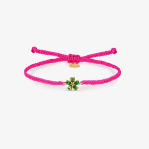 PULSERA FLOR ROSA