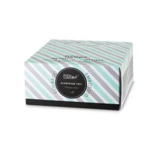 Papel de Aluminio gofrado tiras de 27x12cm caja 300 unidades