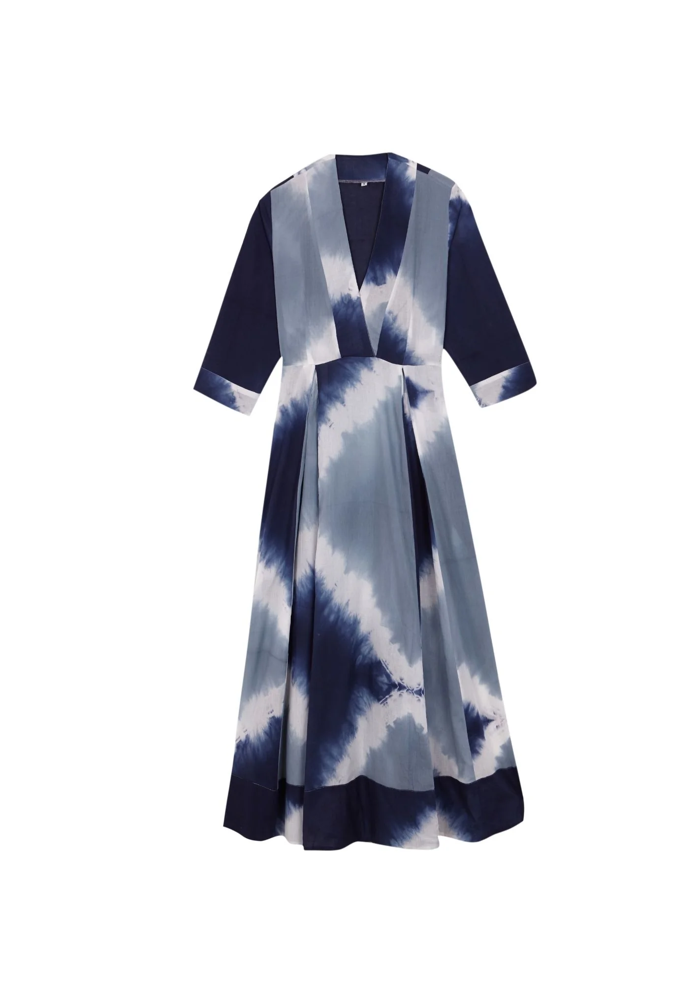 VESTIDO ALIMA TIE DYE AZUL - Imagen 5