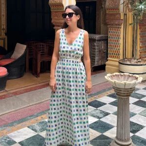 VESTIDO CUT OUT CHESS