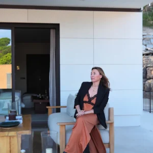 VESTIDO ÉLAN TERRACOTA