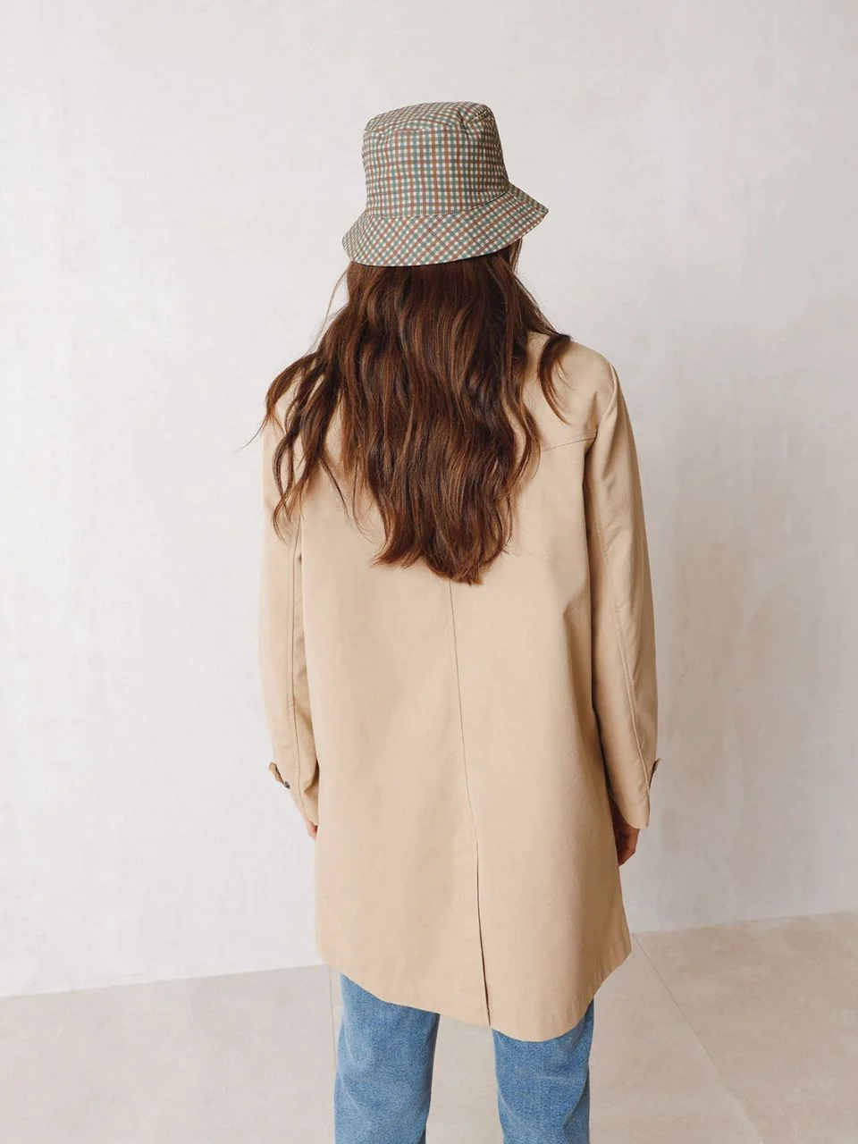 GORRO LLUVIA CUADROS - Imagen 3